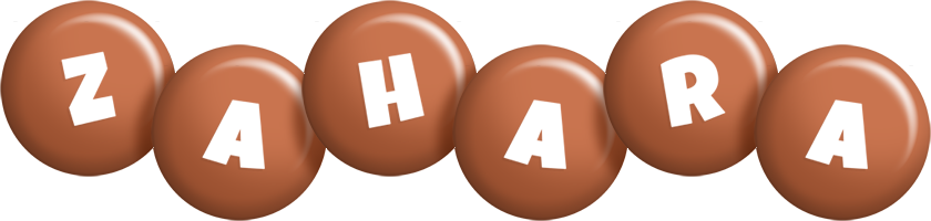 Zahara candy-brown logo
