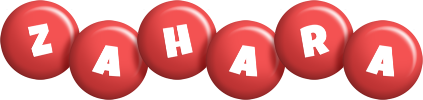 Zahara candy-red logo