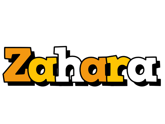Zahara cartoon logo