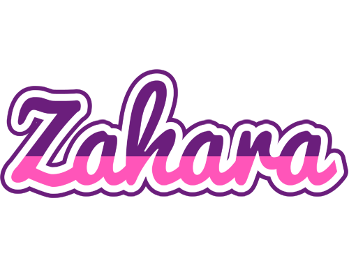 Zahara cheerful logo
