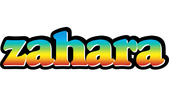 Zahara color logo