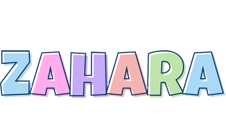 Zahara pastel logo
