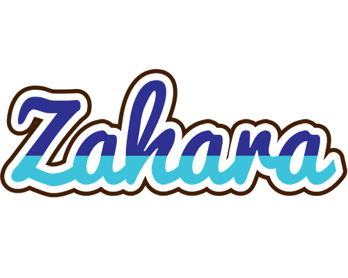 Zahara raining logo