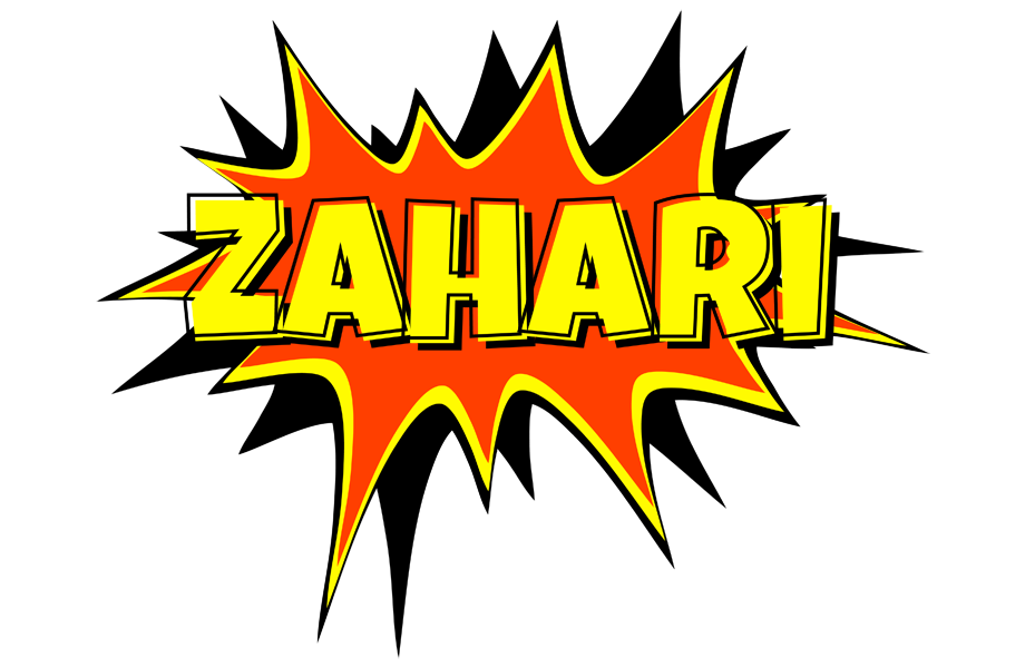 Zahari bazinga logo