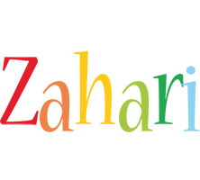 Zahari birthday logo