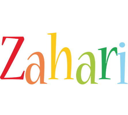 Zahari birthday logo