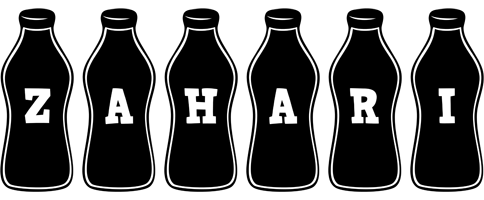 Zahari bottle logo