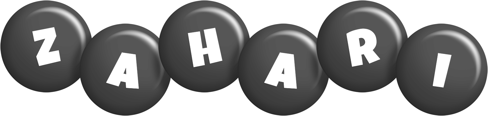 Zahari candy-black logo