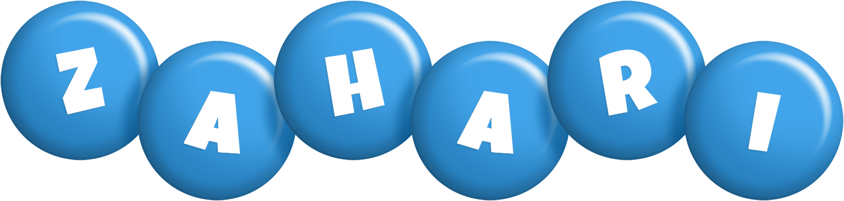 Zahari candy-blue logo