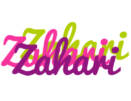 Zahari flowers logo