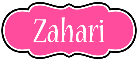 Zahari invitation logo