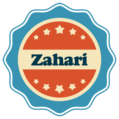 Zahari labels logo
