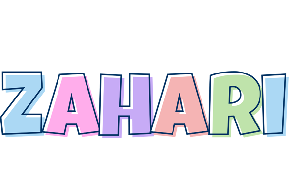Zahari pastel logo