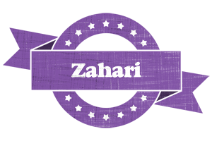 Zahari royal logo