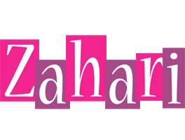 Zahari whine logo