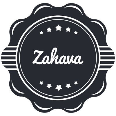 Zahava badge logo