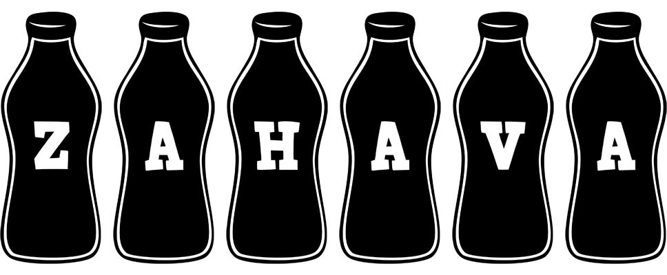 Zahava bottle logo