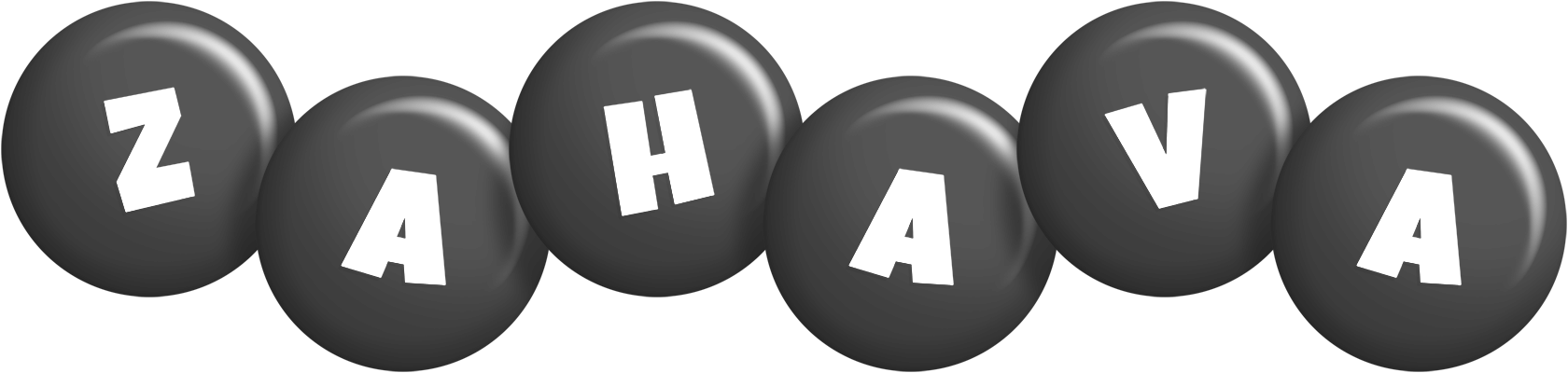 Zahava candy-black logo