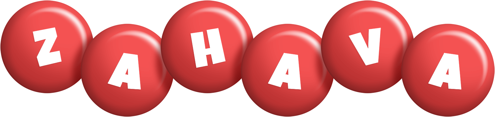 Zahava candy-red logo