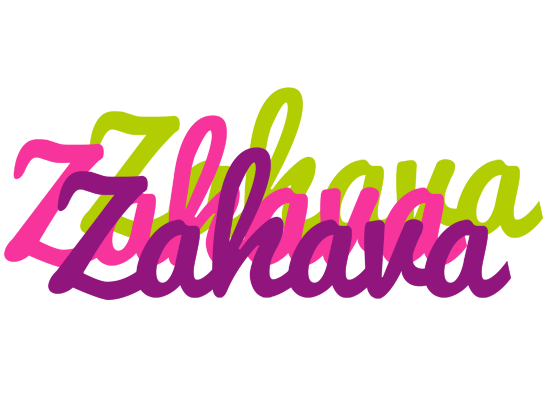 Zahava flowers logo