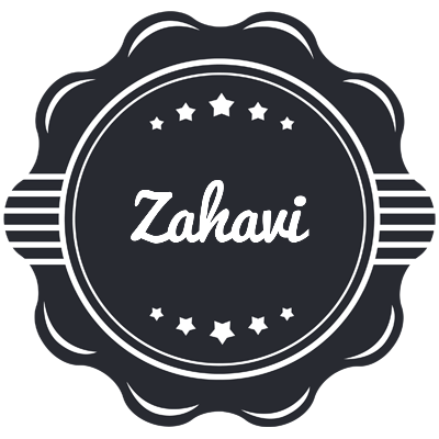 Zahavi badge logo