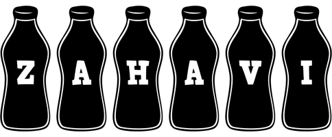 Zahavi bottle logo