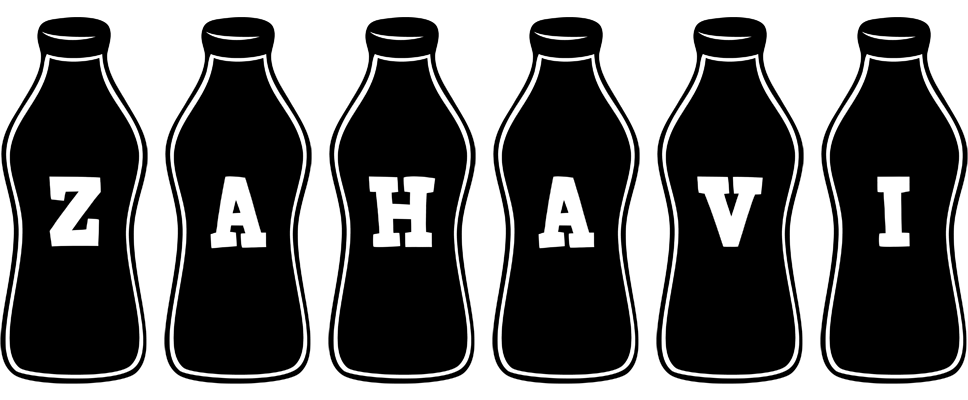 Zahavi bottle logo