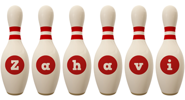 Zahavi bowling-pin logo