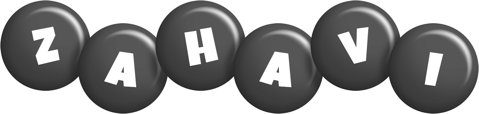 Zahavi candy-black logo
