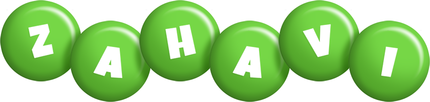 Zahavi candy-green logo