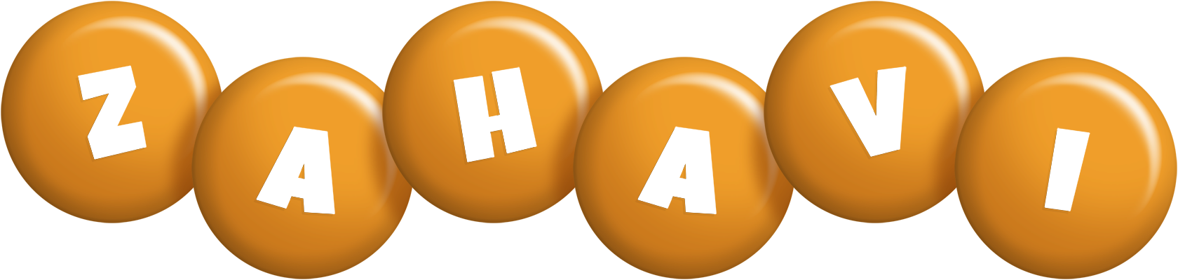 Zahavi candy-orange logo