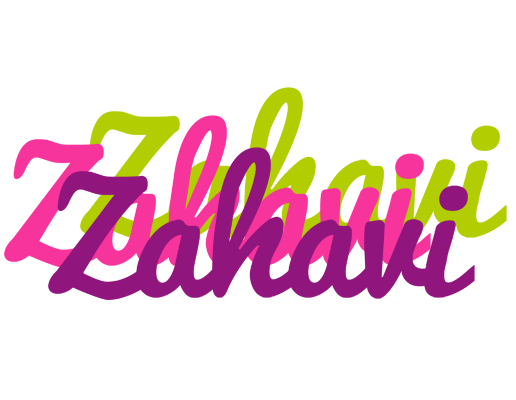 Zahavi flowers logo