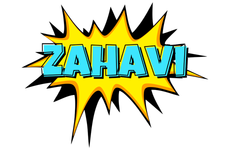 Zahavi indycar logo