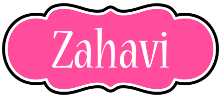 Zahavi invitation logo