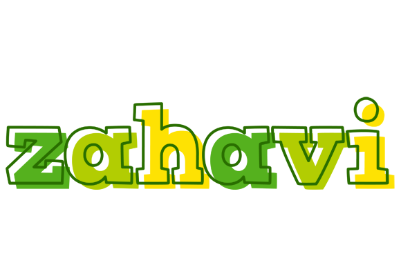 Zahavi juice logo