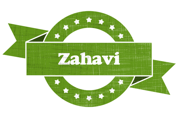 Zahavi natural logo
