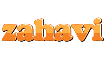 Zahavi orange logo