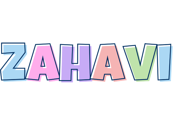 Zahavi pastel logo