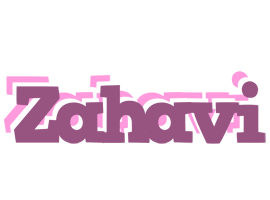 Zahavi relaxing logo