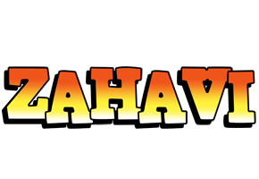 Zahavi sunset logo