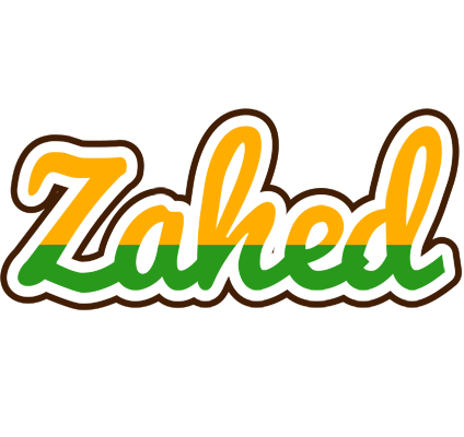 Zahed banana logo