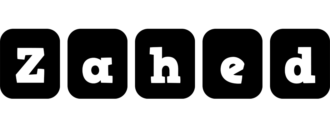Zahed box logo