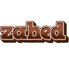 Zahed brownie logo