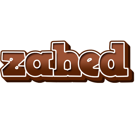 Zahed brownie logo