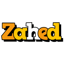 Zahed cartoon logo