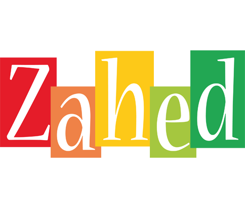 Zahed colors logo