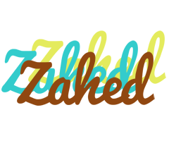 Zahed cupcake logo