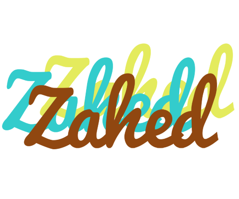 Zahed cupcake logo