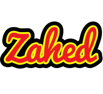 Zahed fireman logo