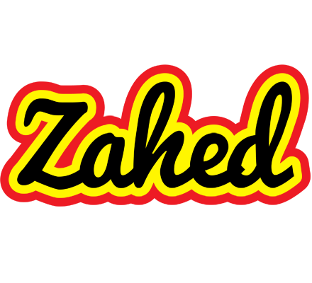 Zahed flaming logo